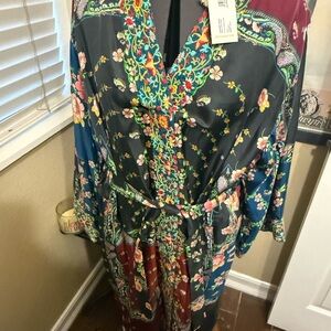 Johnny Was Multicolor Navajo Dress